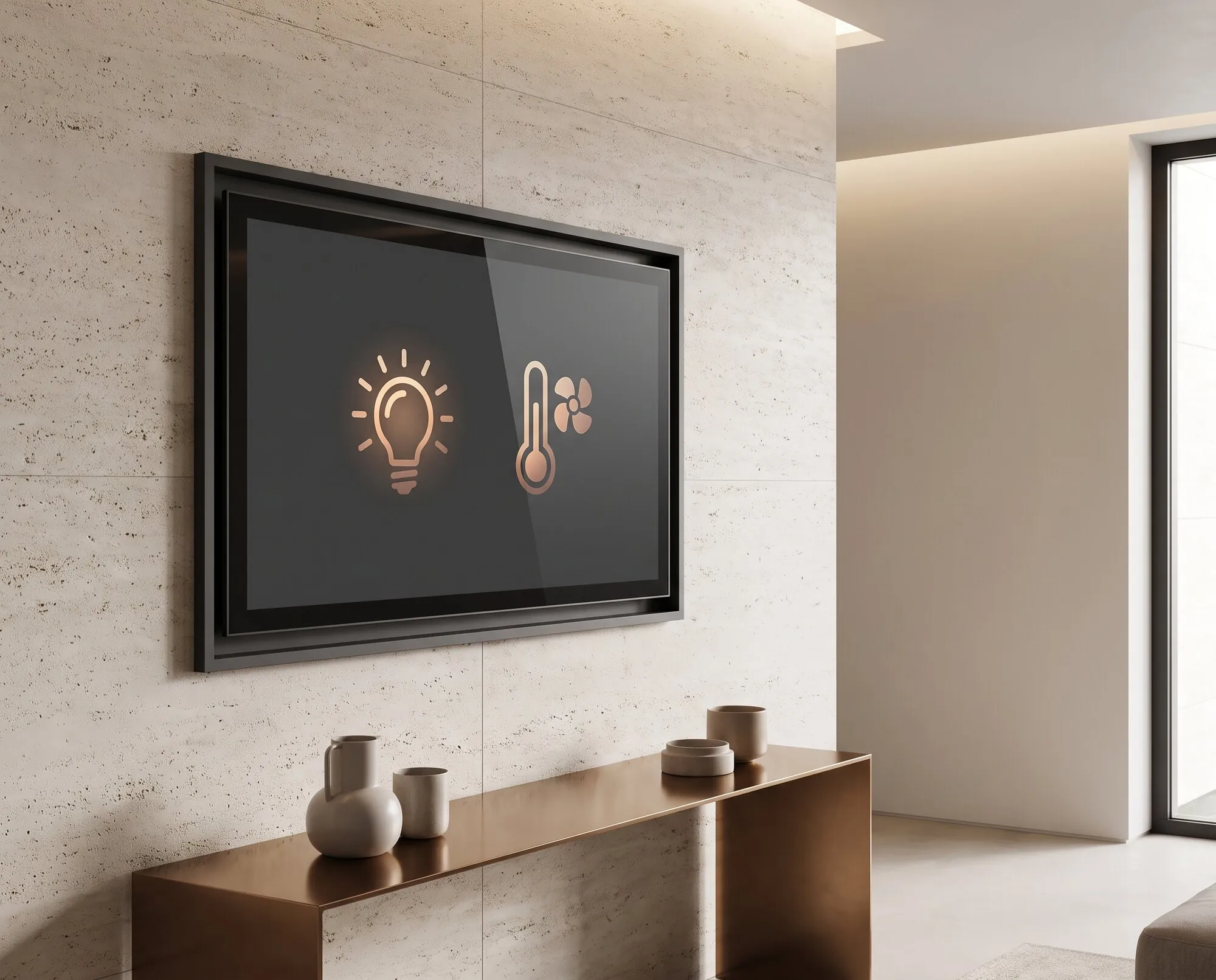 Home automation control panel