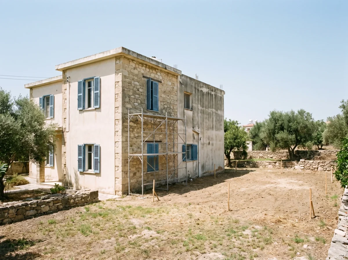 בית קיים בקפריסין הנבדק לקראת הרחבה
