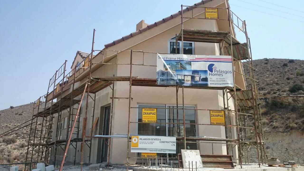 בית באגיה אנה, finished exterior